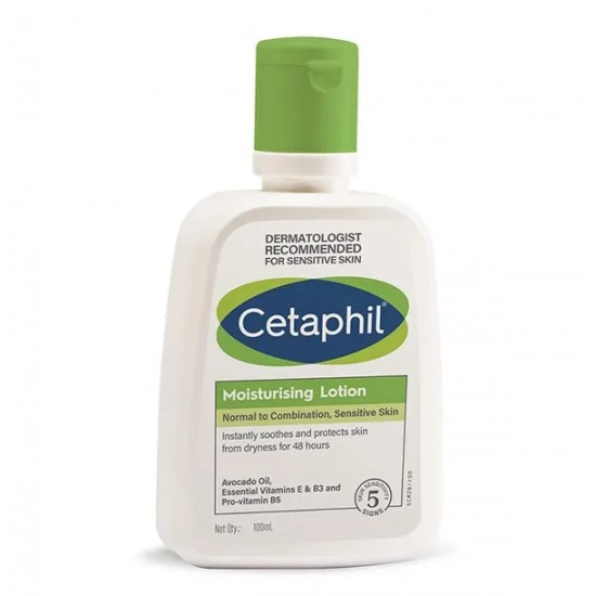 Cetaphil Moisturizing Lotion for Normal to Dry, Sensitive Skin 100ml