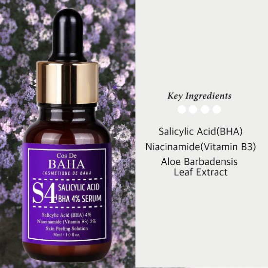 Cos De BAHA Salicylic Acid BHA 4% (S4) Serum