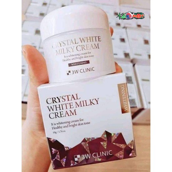 3W CLINIC Crystal White Milky Cream