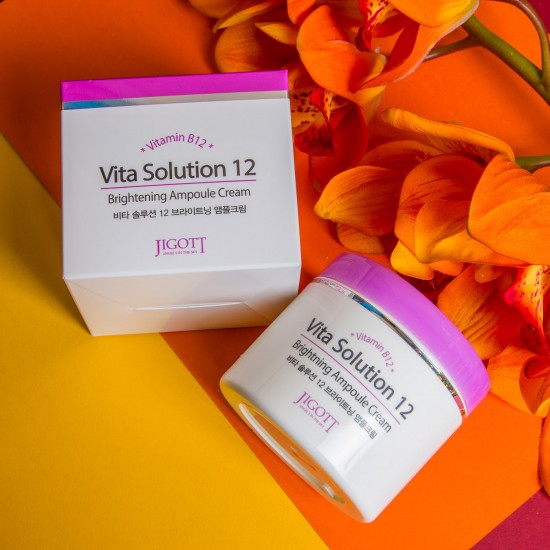 Jigott Vita Solution 12 Brightening Ampoule Cream