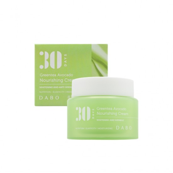 Dabo 30 Days Green Tea Avocado Nourishing Cream