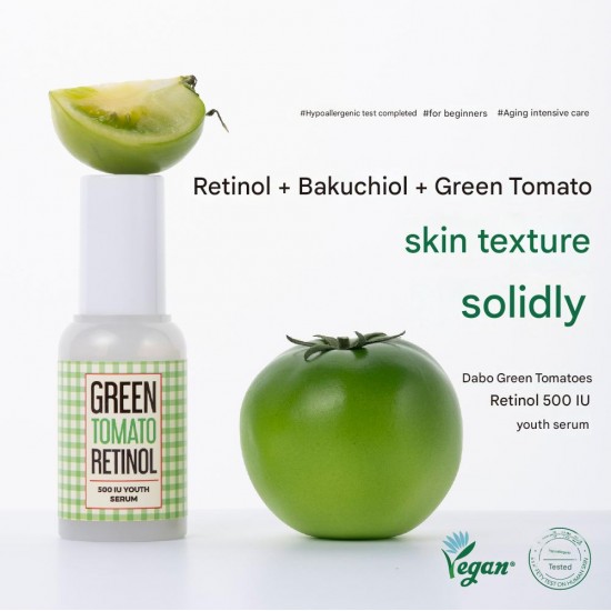 DABO Green Tomato Retinol 500IU Youth Serum 30ml