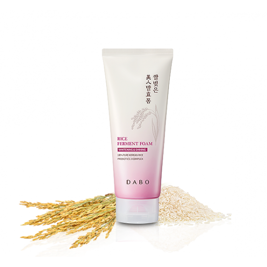 DABO Rice Ferment Whitening & Shining Foam