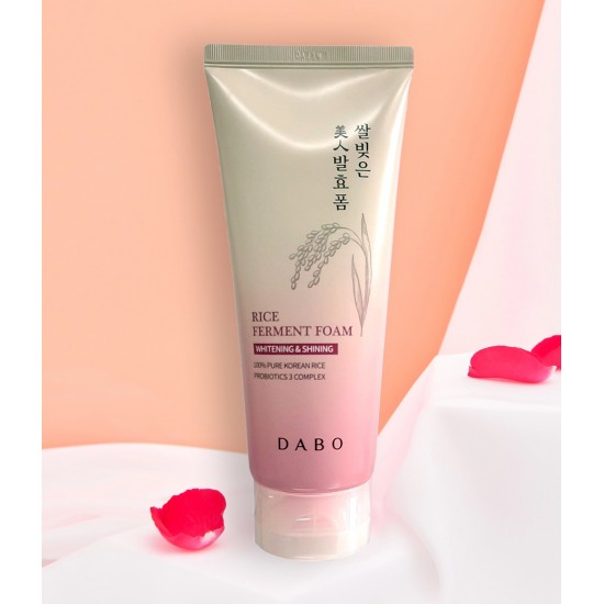 DABO Rice Ferment Whitening & Shining Foam