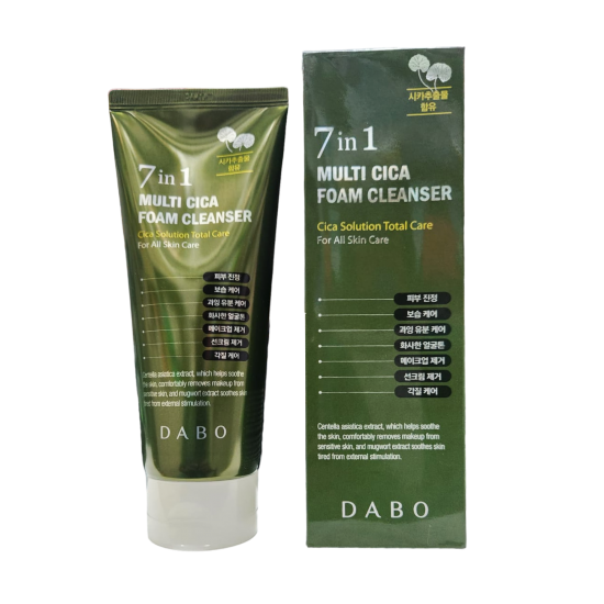 Dabo 7 in 1 Multi Cica Foam Cleanser 180ml