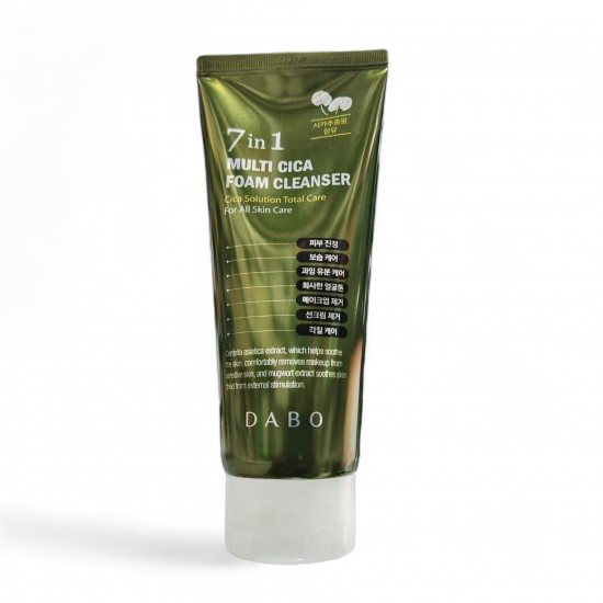 Dabo 7 in 1 Multi Cica Foam Cleanser 180ml