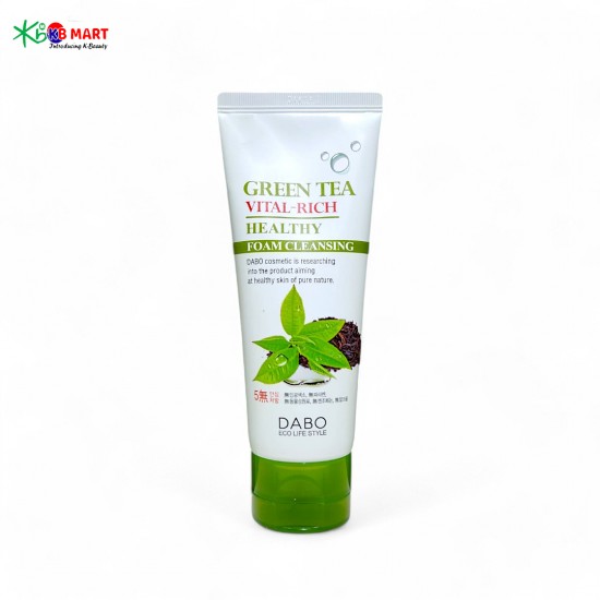 Dabo Green Tea Vital-Rich Healthy Foam Cleanser 100 ml