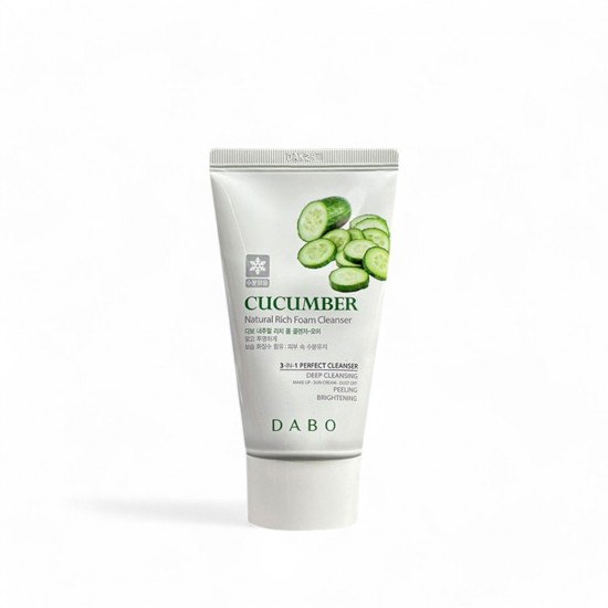 Dabo Natural Rich Foam Cleanser Cucumber 60ml