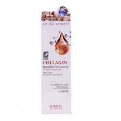 Dabo Collagen Natural Rich Foam Cleanser 180ml