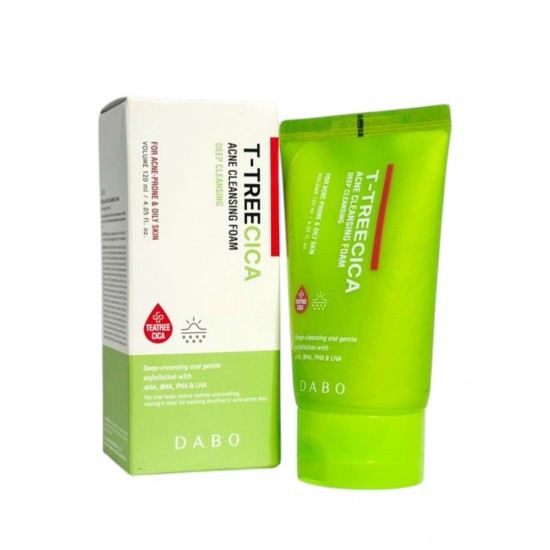 DABO T-TreeCica Acne Cleansing Foam 120ml