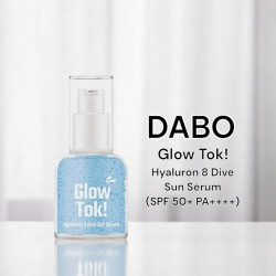 DABO Glow Tok Hyaluron8 Dive Sun Serum SPF 50+ PA++++