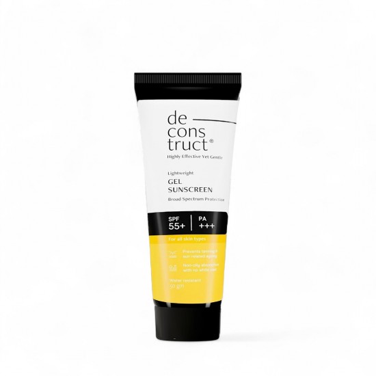 Deconstruct Lightweight Gel Water Resistant Sunscreen SPF 55+ PA+++