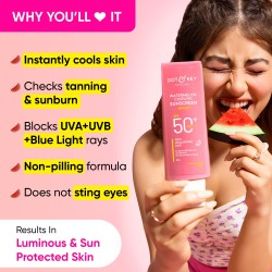 Dot & Key Watermelon Hyaluronic Cooling Sunscreen SPF 50 PA++++ 80g