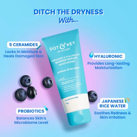 Dot & Key Ceramides & Hyaluronic Barrier Repair Moisturizer