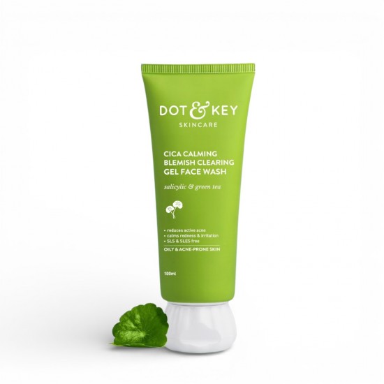 Dot & Key Cica Calming Blemish Clearing Gel Face Wash 100ml