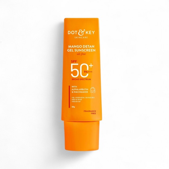 Dot & Key Mango Detan Gel Oil Free Sunscreen SPF 50+ PA+++