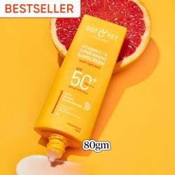 Dot & Key Vitamin C + E Super Bright Sunscreen SPF 50+ PA++++ 80gm