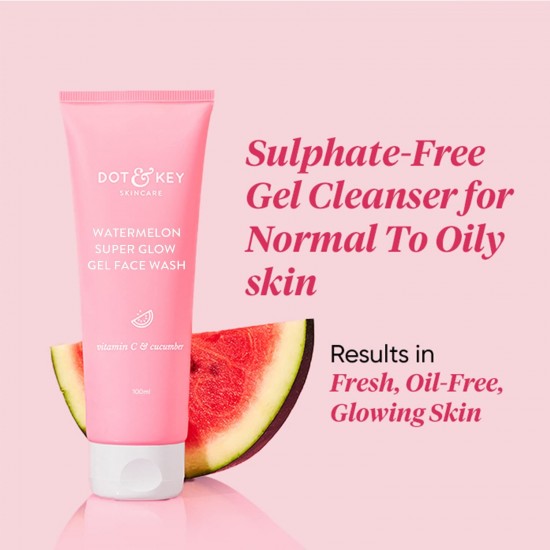 Dot & Key Watermelon Super Glow Gel Face Wash