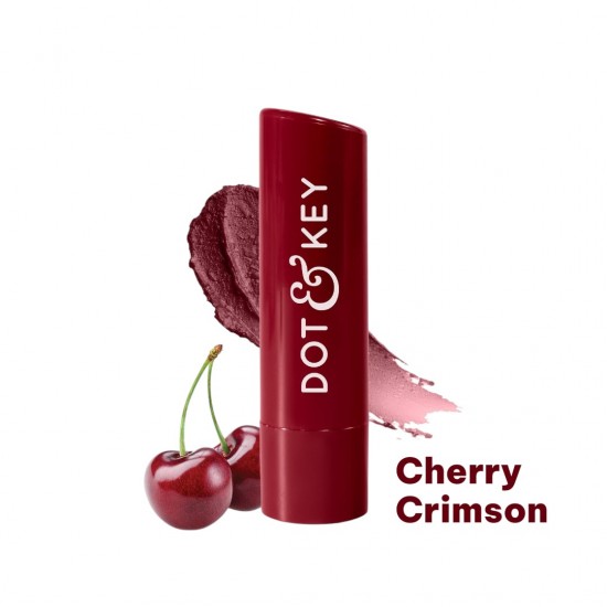 Dot & Key Barrier Repair Hydrating Lip Balm SPF 50  (Cherry Crimson)