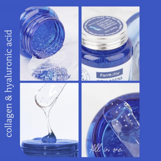 FARMSTAY Collagen & Hyaluronic Acid All In One Ampoule 250 ml