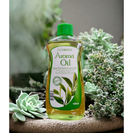 Foodaholic Aroma Green Tea Body Essence Oil 465ml