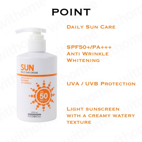 Foodaholic Multi Sun Cream SPF 50+ PA+++ 250ml