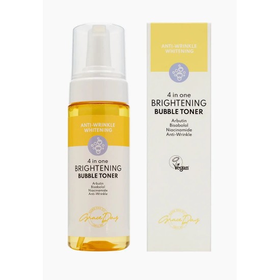Grace Day 4 In One Brightening Bubble Toner 150ml