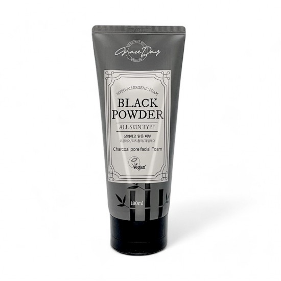 Grace Day Black Powder Charcoal Pore Facial Foam