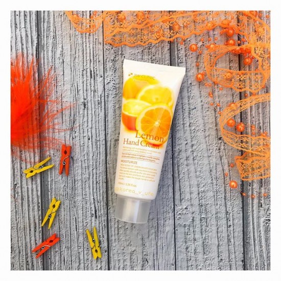 3w clinic lemon hand cream