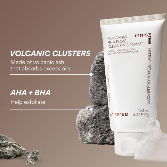 Innisfree Volcanic BHA Pore Cleansing Foam 150ml