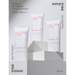 Innisfree Tone Up No Sebum Sunscreen ex SPF 50+ PA ++++