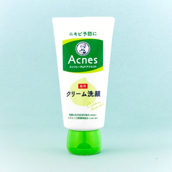 Rohto Acnes Cream Face Wash 130g