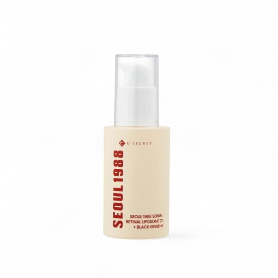 K-Secret Seoul 1988 Serum: Retinal Liposome 2% + Black Ginseng 30ml