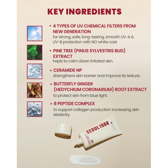 K-SECRET SEOUL 1988 Sun:Pine Tree+Ceramide 50ml