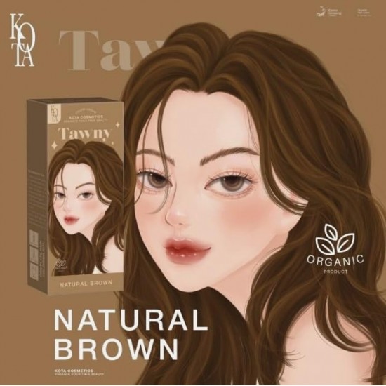 Kota Cosmetics Hair Color Cream Auburn Tawny