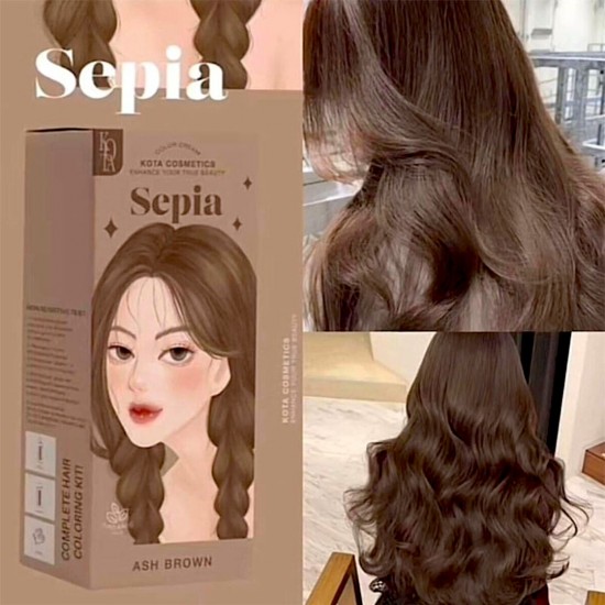 Kota Cosmetics Hair Color Cream Sepia Kota Cosmetics Hair Color Cream Sepia