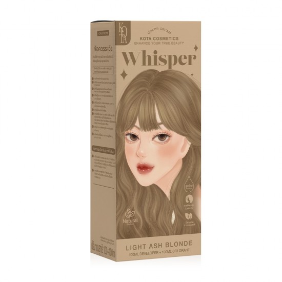 Kota Cosmetics Hair Color Cream Whisper Kota Cosmetics Hair Color Cream Whisper