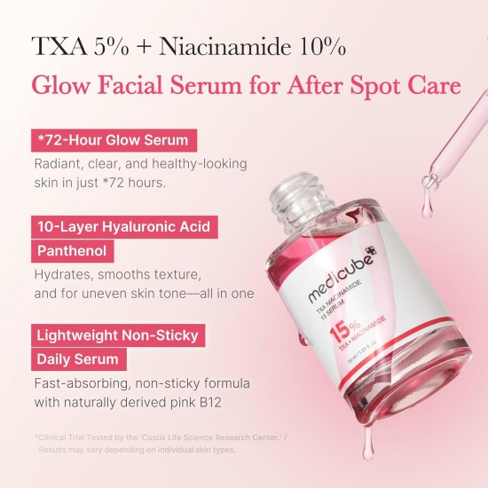 MEDICUBE TXA Niacinamide 15% Serum 30ml