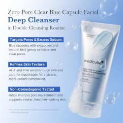 Medicube Zero Pore SA Clear Capsule Cleansing Foam 120g
