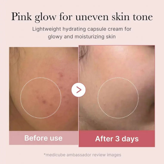 Medicube Pdrn Pink Collagen Capsule Cream 55g Medicube Pdrn Pink Collagen Capsule Cream 55g