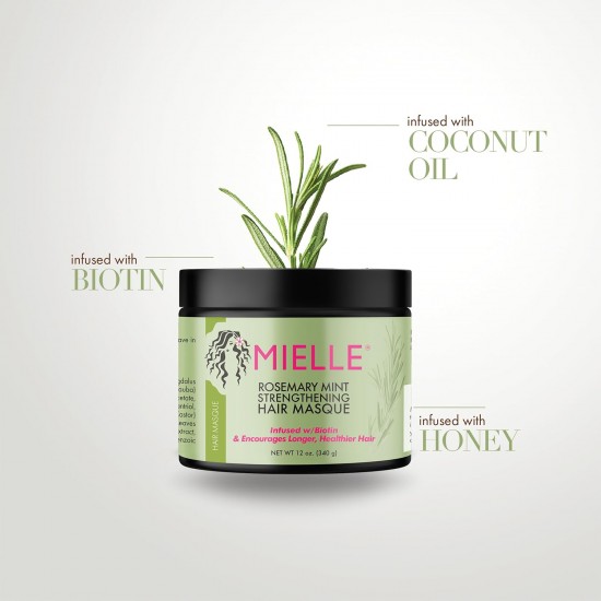 Mielle Rosemary Mint Strengthening Hair Masque 340g