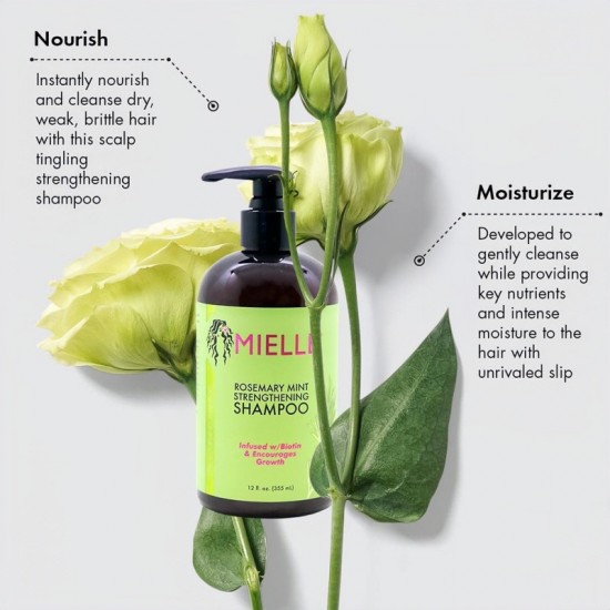 Mielle Rosemary Mint Strengthening Shampoo 355ml