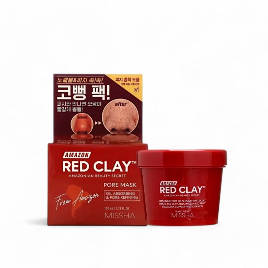 Missha Amazon Red Clay Pore Mask 110ml