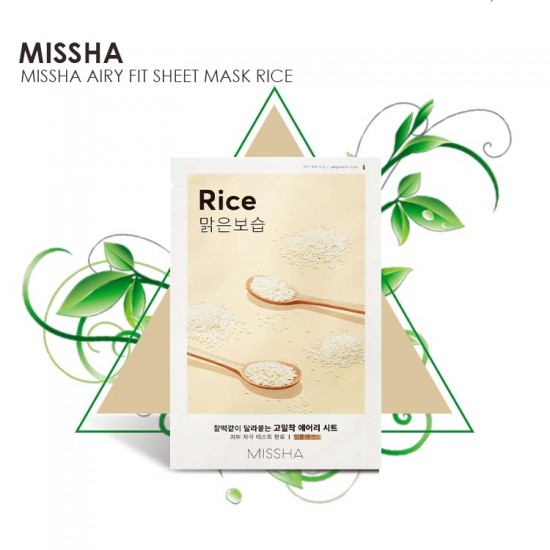 MISSHA Airy Fit Sheet Mask Rice