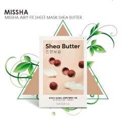 Missha Airy Fit Sheet Mask Shea Butter