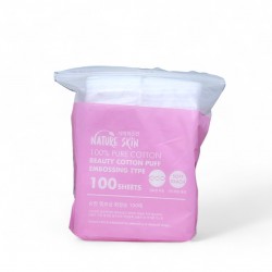 Nature Skin Embossing Cotton Pad 100 sheets