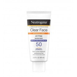 NEUTROGENA Clear Face Break Out Free Oil free Sunscreen SPF 50