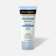NEUTROGENA Ultra Sheer Dry-Touch Sunscreen Broad Spectrum SPF 45 88ml