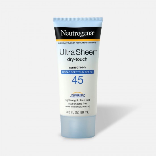 NEUTROGENA Ultra Sheer Dry-Touch Sunscreen Broad Spectrum SPF 45 88ml