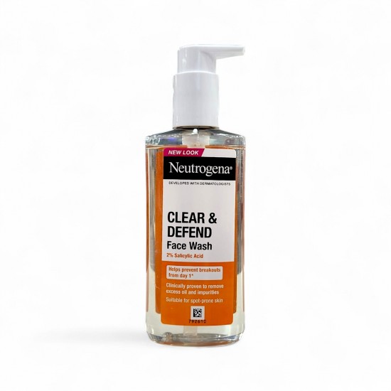 Neutrogena Clear & Defend Facial Wash 200ml